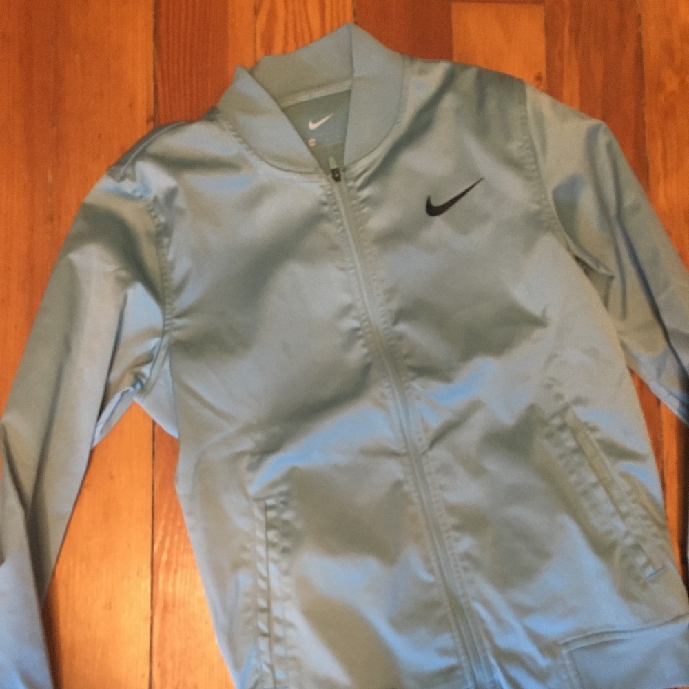 Nike tennis silk jacket